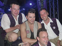 Alpenpiraten Auftritt